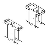 Chatsworth Products 11781 One-Foot Double-Sided Vertical Cabling Section Extensions